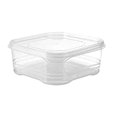 Kühlschrankaufbewahrung – luftdichte Behälter mit Deckel, transparente Kühlschrankbehälter, Aufbewahrungsbehälter für Obst, Fleisch, Organisation für Gefrierschrank, Küche, Speisekammer