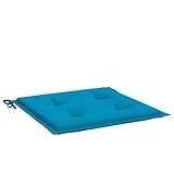 QJBSAVVA Lounge Auflagen Set Gartenstuhlauflagen Sitzkissen Outdoor Polster Für Stühle & Sessel - Gartenstuhl-Kissen 2 STK. Blau 50x50x3 cm Oxford-Gewebe für Gartenstühle Gartenmöbel Outdoor