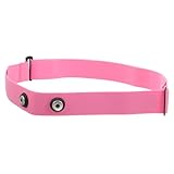 Yardwe Multifunktionaler Sport Brustgurt für Monitor Verstellbarer Atmungsaktiver Gurt für Herzfrequenzmessung für Laufen und Radfahren Geeignet für Viele Körpergrößen