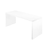 Design Schreibtisch Fast Trade - 140cm - weiß Hochglanz Bürotisch