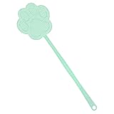 Fliegenklatsche, niedliche Bärentatzenform, verlängert, verdickt, manueller Fliegenvernichter, Sommerklatsche für Zuhause, Kunststoff, 47,5 x 13,5 cm