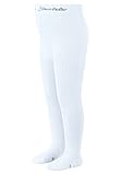 Sterntaler Strumpfhose uni - Baby und Kinder Strumpfhose mit hohem Baumwollanteil (90%) - hautsympathisch - bequeme Passform - pflegeleicht -Babykleidung ab Geburt - Größe 92, Farbe weiß