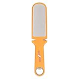 Haofy Doppelseitiger Messerschärfer, Körnung 400/1000, für Schnelles und Feines Schärfen, Tragbarer Stein für Küchenmesser, Outdoor-Werkzeuge, Campingausrüstung (ORANGE)