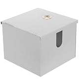 TOVINANNA Abschließbare Schutzabdeckung aus Metall für Außensteckdosen mit Diebstahlschutz Regendicht mit Integriertem Schalter Geeignet für Elektrofahrzeuge und Gartenanwendungen