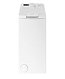 Privileg PWT Class C623 N Toplader Waschmaschine / 6 kg / 1151 UpM/Turn& Go/Rapid Wash/Push&Open/Soft-Opening/Startzeitvorwahl/Wolle-Programm/Wasserschutz/Kindersicherung, Weiß