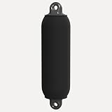 fender-design Hochwertiger Überzug für LangFender (Ø 15-21cm in Schwarz) – 5m Fendersocken zum Selbstzuschnitt für ca. 5-6 Fender – Fendersocke für Ihr Bootszubehör