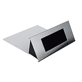 Solar Hausnummernschild Licht Edelstahl Hausnummernleuchte Außentürschild Plakette mit LED Wandleuchte