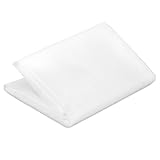 KALIONE Bügelvlies Weiß 100 x 90 cm Aufbügelbarer Einlagestoff 25g/m² Leichtes Einseitig Vlies Vliesstoff für Bügelfalten, Nähhandwerk, Verstärkte Bekleidung