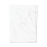 50 x PRESENTOU Briefpapier beidseitig bedruckt 120 Gramm Papier | Motivpapier Urkundenpapier Urkunde Speisekarte Liebesbrief (Marmoriert, 50 Bögen)