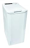 Candy Smart CSTGC 48TE/1-84 Waschmaschine Toplader / 8 kg / 1400 U/Min. / Mix Power System/Gentle Touch Öffnungsmechanismus/Smarte Bedienung mit NFC-Technologie/deutsche Bedienblende, weiß