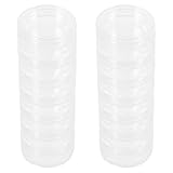 GARVALON 2er Set 7 Tage Organizer Für Medikamente Große Fächer Pillendose Für Reisen Und Zuhause Täglicher Medikamentenhalter Mit Praktischem Design Für Die Woche