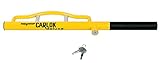Kleinmetall 60230600 Carlok Deluxe Auto Diebstahlsicherung Lenkradkralle Absperrstange,Gelb