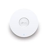 TP-Link EAP610 AX1800 Gigabit Dualband WiFi 6 WLAN Access point (Dualband 1775Mbit/s, Omada SDN, zentrales Management, 1 Gigabit Port, nahtloses WLAN-Roaming, PoE/DC angetriebene) weiß