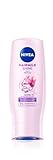 NIVEA Hairmilk Shine Glanz Spülung (200 ml), Haarspülung für glanzloses Haar, Conditioner für trockenes Haar mit Mandelöl und natürlichem Magnolien-Extrakt