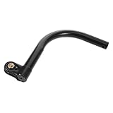 Ipetboom Stabile Wandhalterung für Industrie-elektrolüfter Gebogener Metallstab mit Schraubverbinder Wandbefestigung Einfach zu Montieren Vibrationsarm Sicherer Halt für Büro und Zuhause