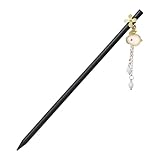 Joberio Haarnadel aus Holz, chinesischer Haarstab - Retro Jade-Kaninchen-Quaste - Traditionelle chinesische Spiral-Haarnadel, Kopfschmuck