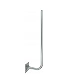 Wessper 30cm x 100 cm Balkon-Ausleger Stahl Geländer Balkon-Halterung für Satelliten-Schüssel SAT-Antenne Wand-Halter