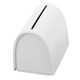 INOOMP Sichere Rasierklingen Aufbewahrungsbox aus Robustem Eisen Kompakt und Leicht für Reisen und Langzeitgebrauch Praktischer Entsorgungsbehälter für Gebrauchte Rasierhobel und Klingen