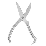 Cabilock Küchenschere Kochschere Gemüseschere Silver