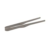 Grillzange für den Außenbereich, leicht, Metallzange, Clip zum Servieren von Lebensmitteln, Salat, Camping, Grillen