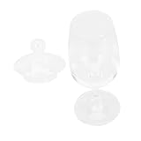 MUELODSIC Professionelles Whisky Tasting Glas Kristallglas für Bar Cocktail Brandy Vodka Rum Tulpenform Bruchsicher Leicht Einzigartiges Design Edles Trinkglas für Weinprobe und Barbedarf