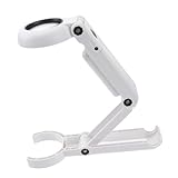 Beaupretty 6 Schmuck Lupe 5-fache Lupe Led Beleuchtete Lupe 10-fache Lupe