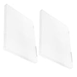 GRADENEVE 2Er-Box Datei Papier Dokumentenkoffer Aufbewahrungskorb Dateiordner-Organizer Kartons lagercontainer Aktenkoffer Aktenschutzfall pp Transparent