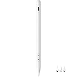MEKO Dual-System-Stift für Tablet und für Apple iPad, Tablet Stift für Alle Tablets und Handys wie Android-Touchscreen-Geräte/iPhone/iPad Pro Mini Air, iPad Stift mit Schnellladeleistung, Weiß