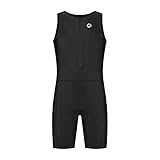 Rogelli Florida Triathlonanzug Kinder - Tri Anzug - Schwarz - Größe 128-140