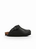 Genuïns Shetland Oiled Unisex - Clogs Damenschuhe - Trendig und extra bequem (Schwarz - 30)