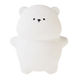 Zkydhbd Mehrfarbiges verstellbares Kinder Nachtlicht, Flexible USB Aufladung, sichere Silikonlampe für Baby und Kinderzimmerdekoration, wiederaufladbare Silikon Nachttischlampe