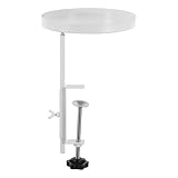 LIOOBO Verstellbares Metall Pflanzenregal Fensterbank Halterung mit Höhenverstellbarer Klemme Einfach zu Montierender Fenster Pflanzenständer für Innenbereich Schwebendes Blumenregal