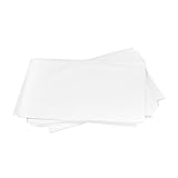 Weißes Transparentpapier, Knitterfrei, Vielseitig Einsetzbar, 250 Blatt, Durchscheinendes Transparentpapier für Hochauflösende Künstlerische Skizzen (A4)