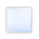 LED Panel, Deckenleuchte Büro, Rasterleuchte 62x62 cm, 36 W | 3600 lm | mit Marken-Netzteil | ENEC | LED Bürolampen für Rasterdecken (kaltweiß, 1 Stück)