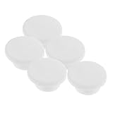 Cabilock 5 Stück Silikon Waschbeckenstöpsel Overflow Schutz Abflussstopfen für Loch Badewannen Jet Abdeckung Vielseitiger Wasserdichtes Silikon Badewannenstöpsel für Waschbecken und Spüle