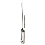 Kisangel 3 STK Schirmstecker Pole Tragbar Einsatz Im Freien Handhaben Überdachung Stand Regenschirm Angelschirmhalter Schirmständer Rostfreier Stahl Silver
