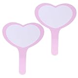 LOORGVEL 2 Stück Teiliges Herz whiteboard PVC Trocken Abwischbar Handheld Bewertungs Punktetafel Praktisch für Schule Büro und Heimgebrauch