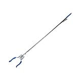 JAYIOLA Abfallzange Aus Edelstahl Zum Greifen von Gegenständen, Ergonomische Toilettenpapierklemme, Leichte Und Robuste Zange, Geeignet für P, Blau