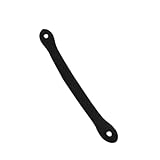 TOGEVAL Echtes Leder Gitarrengurt mit Praktischem Haken für Akustikgitarre Strap für Gitarre Langlebig und Einfach zu Befestigen Passend für Gitarrensattel