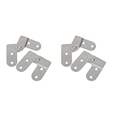 Gadpiparty 2 Sätze Klapptisch Zum Herunterziehen Der Dachbodenleiter 180 Grad Scharnier Klappleiter Leitern Klappbare Trittleiter Teile Dachbodenleiter Teile