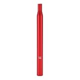 INFINAUTO Fahrradsattelstützen 31,6x350mm Fahrradsattelstütze Sattelrohr Aluminiumlegierung Rot Leichtgewichtig