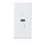 Bosch elektronischer Durchlauferhitzer Tronic 7000, übertisch Warmwasserbereiter, druckfest mit 2-in-1 Leistungsumschaltung und großem LC-Display, Energieklasse A, 21/24 kW