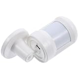 SOIMISS PIR Bewegungsmelder mit breitem Erfassungswinkel batteriebetriebener Infrarot Alarm für Innenräume rotierbarer Körperinduktionssensor kompatibel mit Gateway energiesparend mit