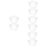 VILLCASE 4 Sätze Abnehmbare Trennwand Zertifikatsordner Trennwände Groß Bindemittel Tab-teiler Halter Trennstreifen Für Ordner Ordnerregister Notizbuchteiler Seitenteiler Pvc 10 Blatt * 4