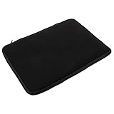 HOMSFOU Laptop-hülle Notebooktasche Schoß Tablet-Aktentasche Beutel Tablet-Aufbewahrungstasche Tragetasche Für Computer Tablette Notizbuch Notebook-Tragetasche Taschen Black Neopren