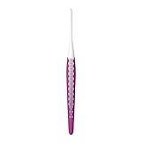 Prym 218483 Häkelnadeln Ergonomics 16 cm 3,00 mm fuchsia Woll-Häkelnadel, Kunststoff, 3 mm