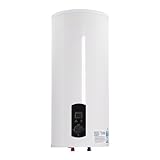 HOARLICN 100L Wandmontage-Warmwasserspeicher,Elektrischer Tank-Wassererhitzer 220V 2000W Elektro-Wasserheizung Mit Handbrause Komplettset Für Bequemes Warmwasser Genießen [Energieklasse B]