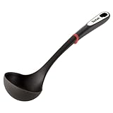 Tefal Ingenio Suppenkelle, Kunststoff, Schwarz, 39.7 x 9.2 x 7.79 cm