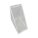 2 Stück stabile dreieckige Sandwichboxen, tragbar und auslaufsicher, französische Behälter für Schule oder Büro