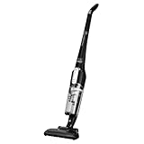 Rowenta Air Force Light Akku Staubsauger kabellos, mit LED- Beleuchtung, 30 Minuten Betriebsdauer, beutellos, 14,4 Volt, leichtes und kompaktes Design, 2,3 kg, Standstaubsauger, schwarz, RH6545